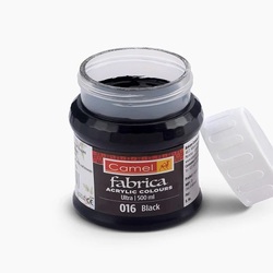 Camel Fabrica Acrylic Colour Ultra 500ml Black 016